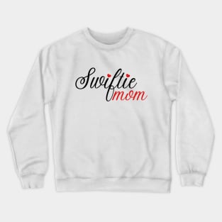 Swiftie Mom Typography Crewneck Sweatshirt